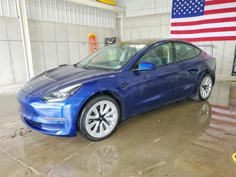 2022 Tesla Model 3 5YJ3E1EAXNF370807 Lot 56760156