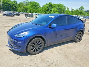2022 Tesla Model Y 7SAYGDEE7NF381447 Lot 56114366