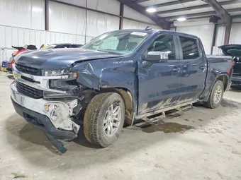2021 Chevrolet Silverado 1500 1GCPYJEK4MZ434558 Lot 47069186