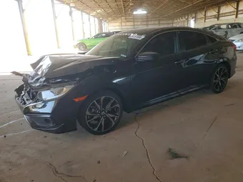 2021 Honda Civic 2HGFC2F83MH557241 Lot 54181696
