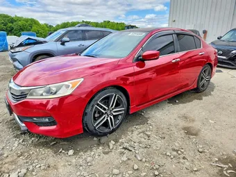 2017 Honda Accord 1HGCR2F51HA046624 Lot 52544506