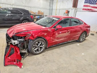 2021 Hyundai Sonata KMHL64JA3MA148097 Lot 57219846