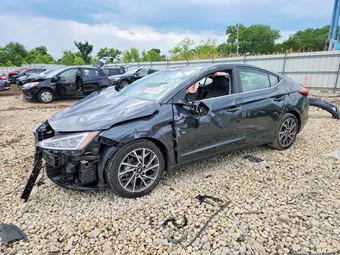 2020 Hyundai Elantra 5NPD84LF6LH547699 Lot 55354546