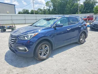 2018 Hyundai Santa Fe 5XYZUDLB6JG537550 Lot 54632756