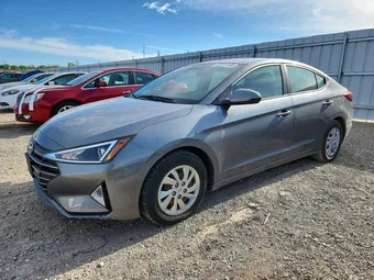 2019 Hyundai Elantra KMHD74LFXKU753353 Lot 52511406