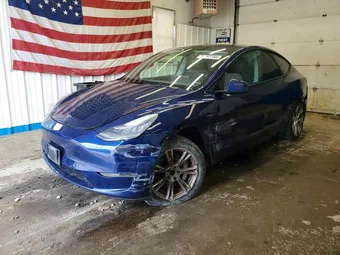 2021 Tesla Model Y Long 5YJYGDEE3MF255985 Lot 56767556