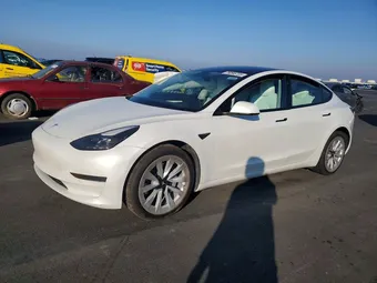 2022 Tesla Model 3 5YJ3E1EA8NF154972 Lot 76095725