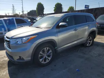 2015 Toyota Highlander 5TDKKRFHXFS074522 Lot 58910276