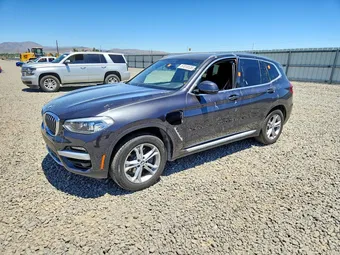 2021 BMW X3 5UXTS1C04M9G84191