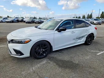 2022 Honda Civic 2HGFE2F57NH569085 Lot 54912706