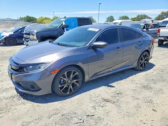 2019 Honda Civic 2HGFC2F85KH502822 Lot 59176346