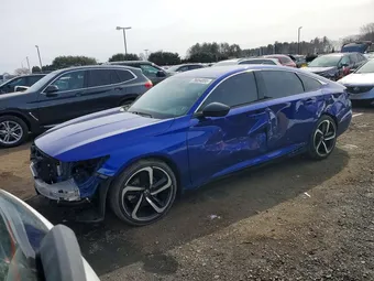 2021 Honda Accord 1HGCV1F40MA091108 Lot 79054055