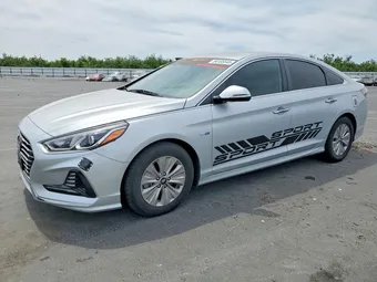 2019 Hyundai Sonata KMHE24L31KA088790 Lot 54185546