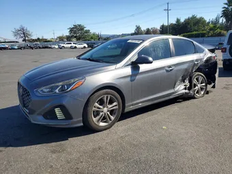 2019 Hyundai Sonata 5NPE34AFXKH736098 Lot 58650286