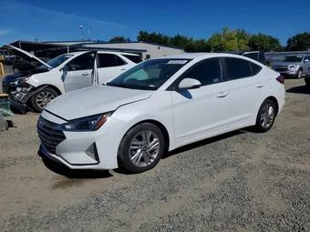 2020 Hyundai Elantra 5NPD84LF5LH569807 Lot 56548376
