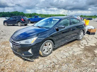2019 Hyundai Elantra 5NPD84LF1KH427954 Lot 54967676