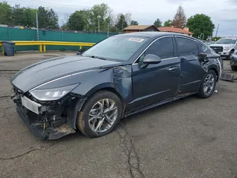 2022 Hyundai Sonata KMHL14JA2NA225624 Lot 54353436