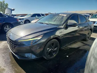2021 Hyundai Elantra 5NPLM4AG9MH025735 Lot 57243356