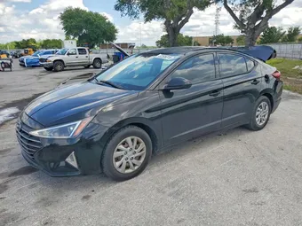 2020 Hyundai Elantra KMHD74LF3LU004282 Lot 52506316