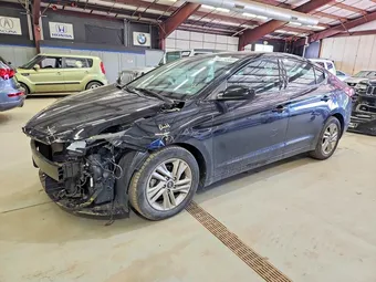2020 Hyundai Elantra 5NPD84LF1LH524203 Lot 55724556
