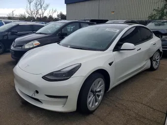 2022 Tesla Model 3 5YJ3E1EB6NF321449 Lot 51602596