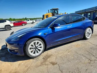 2021 Tesla Model 3 5YJ3E1EA3MF922078 Lot 53427936