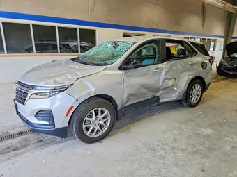 2022 Chevrolet Equinox 3GNAXSEV1NS159178 Lot 56437976