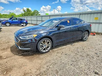 2019 Ford Fusion 3FA6P0CD6KR141507 Lot 57229766