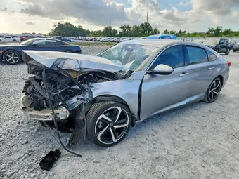 2019 Honda Accord 1HGCV1F3XKA155496 Lot 58244656