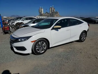2016 Honda Civic 2HGFC2F52GH573392 Lot 58394656