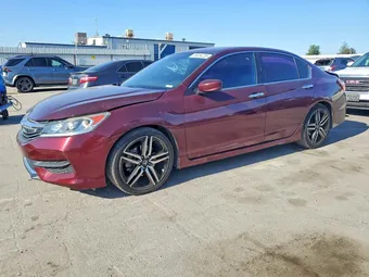 2016 Honda Accord 1HGCR2F58GA057215 Lot 58454226