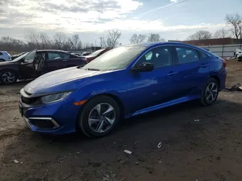 2020 Honda Civic 2HGFC2F66LH596144 Lot 47099906