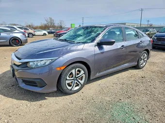 2018 Honda Civic 19XFC2F50JE031158 Lot 48990576