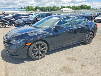 2019 Honda Civic 2HGFC2F83KH514662 Lot 57201756