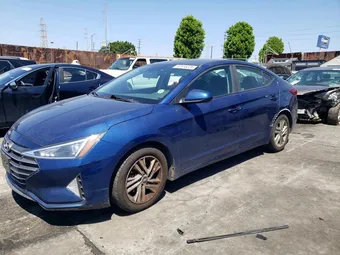 2019 Hyundai Elantra 5NPD84LF2KH460297 Lot 52918226