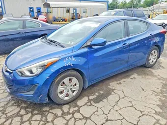 2016 Hyundai Elantra KMHDH4AE5GU492874 Lot 59691596