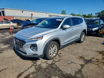 2019 Hyundai Santa Fe 5NMS2CAD6KH080493 Lot 59614346