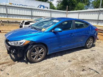 2017 Hyundai Elantra KMHD84LF6HU401862 Lot 55188516