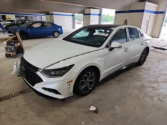 2020 Hyundai Sonata 5NPEF4JA6LH000787 Lot 54107756