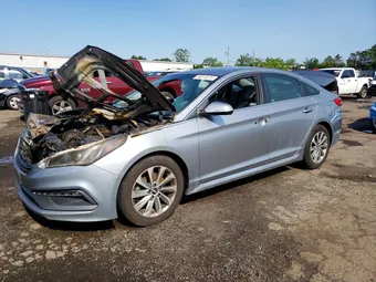 2015 Hyundai Sonata 5NPE34AF6FH078317 Lot 58814576