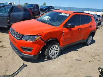 2018 Jeep Compass 3C4NJDAB1JT101045 Lot 55420796