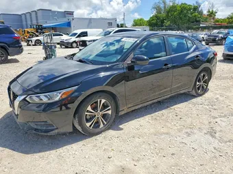 2021 Nissan Sentra 3N1AB8CV6MY321530 Lot 54181756