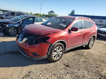 2016 Nissan Rogue KNMAT2MT7GP729867 Lot 55095556