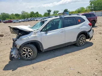 2021 Subaru Forester JF2SKAFC4MH401487 Lot 54313636