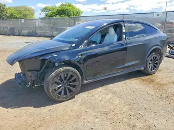 2022 Tesla Model X 7SAXCBE65NF350346 Lot 49504856