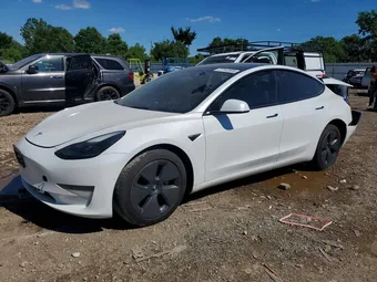 2022 Tesla Model 3 5YJ3E1EA7NF105021 Lot 57943806