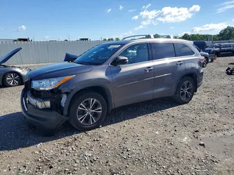 2016 Toyota Highlander 5TDJKRFH1GS314375 Lot 56599146