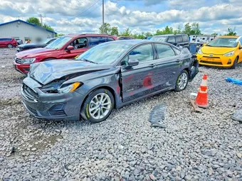 2019 Ford Fusion 3FA6P0LU2KR189702 Lot 58385156