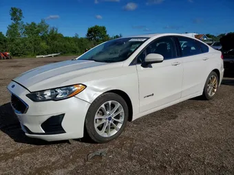 2019 Ford Fusion 3FA6P0LU3KR130075 Lot 57226346