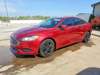 2018 Ford Fusion 3FA6P0HD6JR239251 Lot 49443836